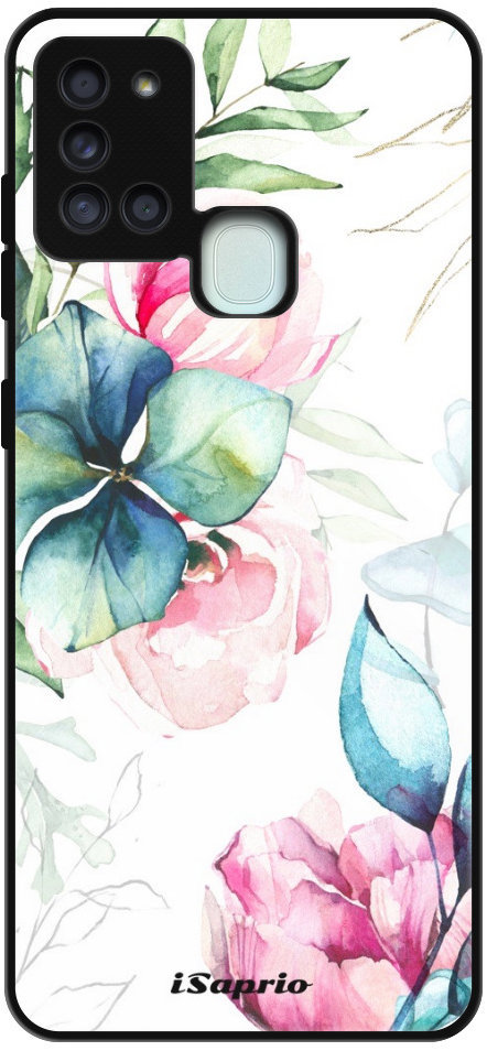 iSaprio Lesklé puzdro Flower Art 01 – Samsung Galaxy A21s
