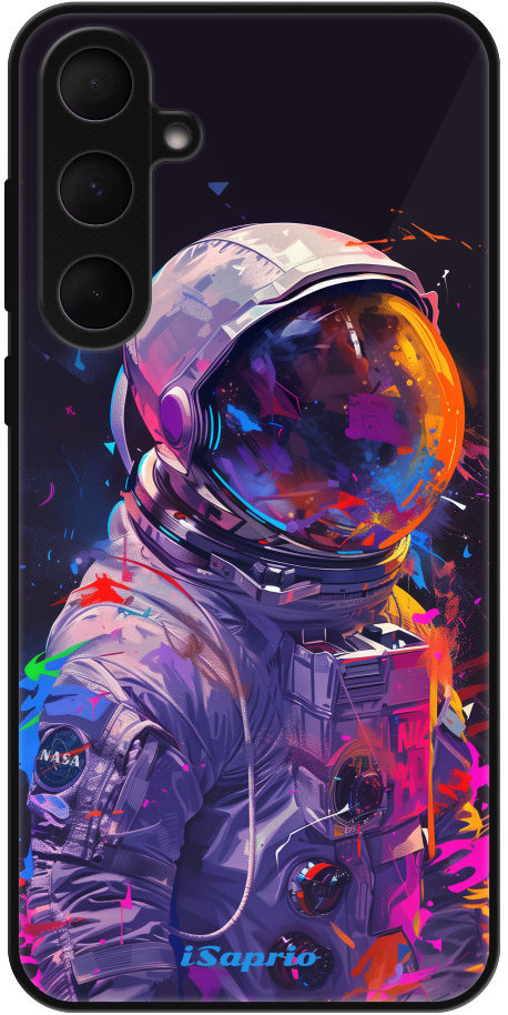 iSaprio Lesklé puzdro Neon Astronaut – Samsung Galaxy A35 5G