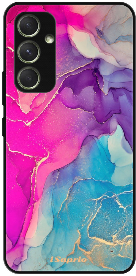 iSaprio Lesklé puzdro Purple Ink – Samsung Galaxy A54 5G