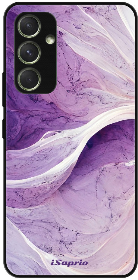 iSaprio Lesklé puzdro Purple Paint 10 – Samsung Galaxy A54 5G