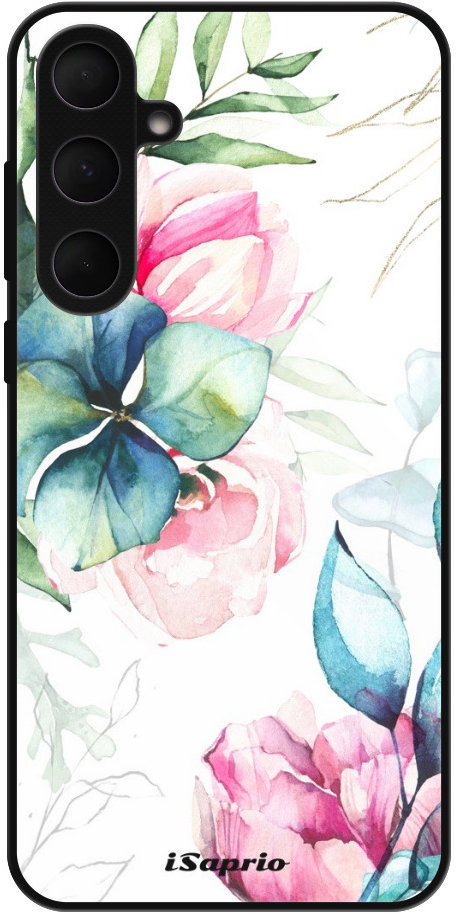 iSaprio Lesklé puzdro Flower Art 01 – Samsung Galaxy A55 5G