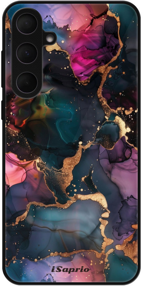 iSaprio Lesklé puzdro Dark Marble 10 – Samsung Galaxy A55 5G