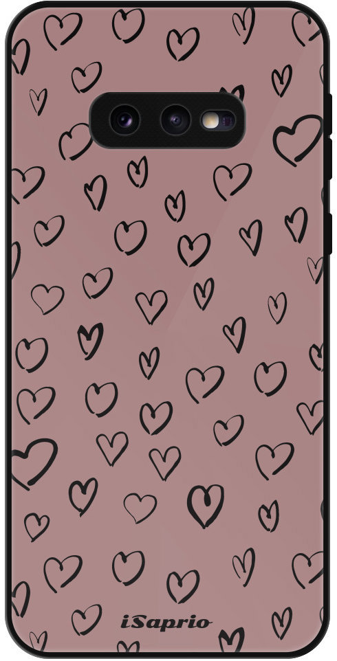 iSaprio Lesklé puzdro Heart Dark – Samsung Galaxy S10e