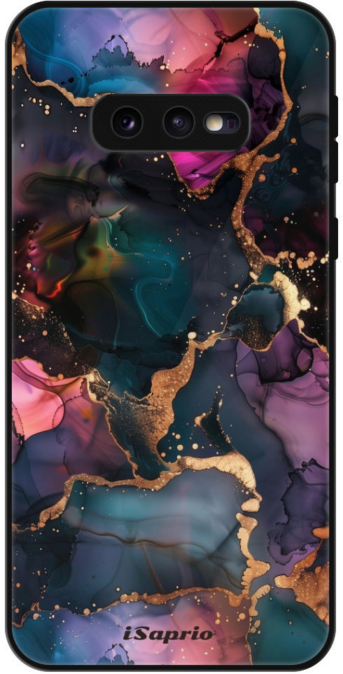 iSaprio Lesklé puzdro Dark Marble 10 – Samsung Galaxy S10e