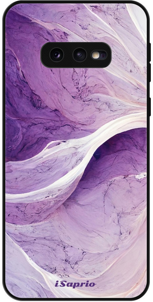 iSaprio Lesklé puzdro Purple Paint 10 – Samsung Galaxy S10e