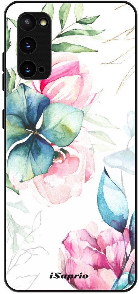 iSaprio Lesklé puzdro Flower Art 01 – Samsung Galaxy S20