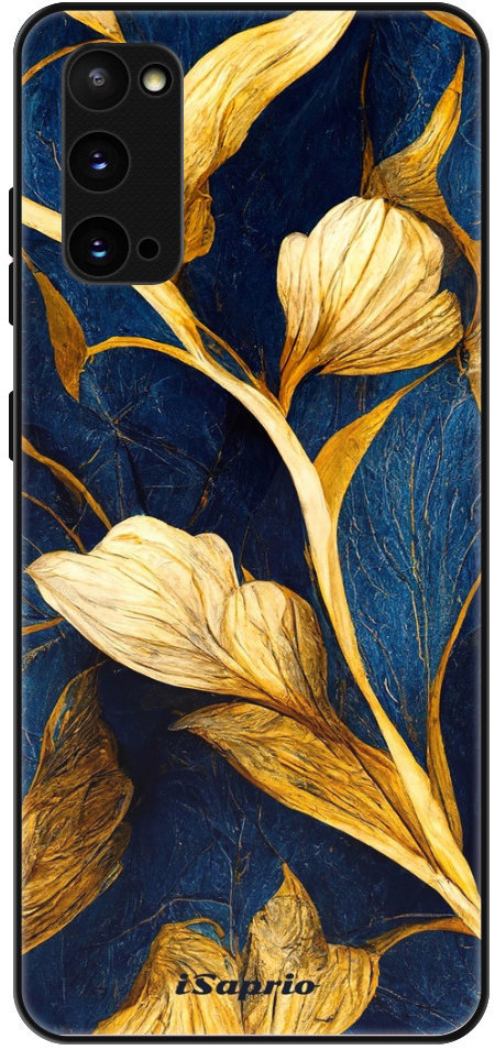 iSaprio Lesklé puzdro Gold Leaves – Samsung Galaxy S20