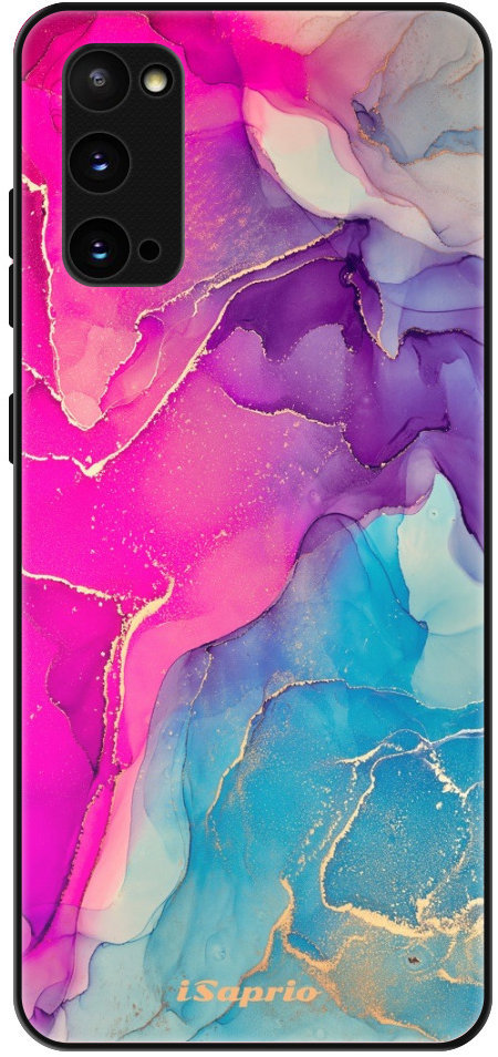 iSaprio Lesklé puzdro Purple Ink – Samsung Galaxy S20