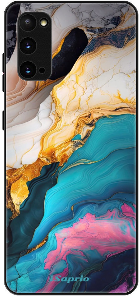 iSaprio Lesklé puzdro Color Marble 21 – Samsung Galaxy S20