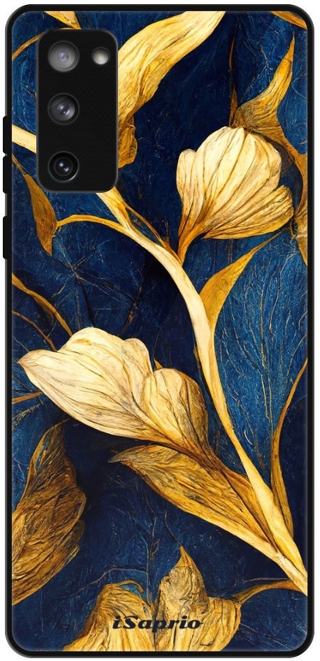 iSaprio Lesklé puzdro Gold Leaves – Samsung Galaxy S20 FE