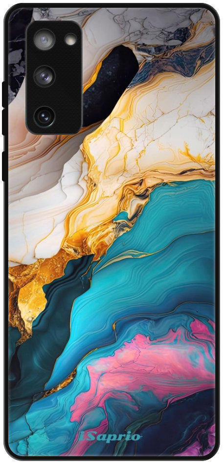 iSaprio Lesklé puzdro Color Marble 21 – Samsung Galaxy S20 FE