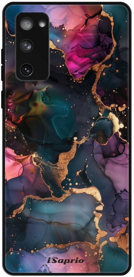 iSaprio Lesklé puzdro Dark Marble 10 – Samsung Galaxy S20 FE