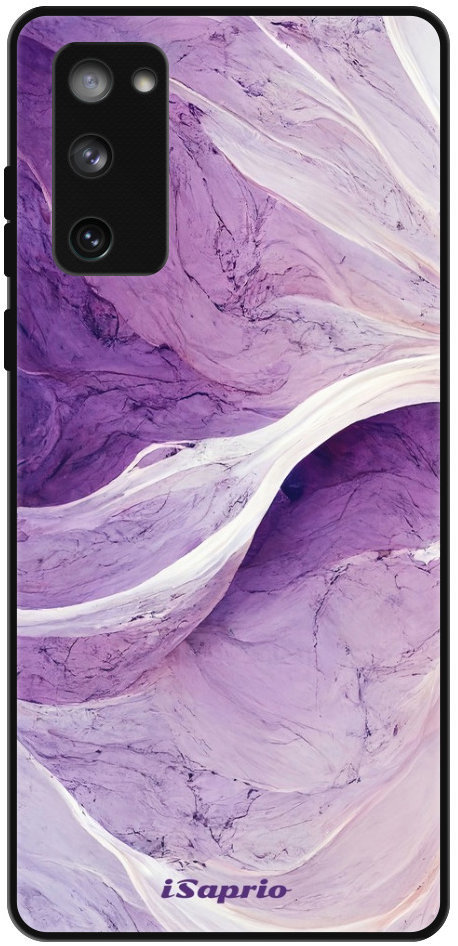iSaprio Lesklé puzdro Purple Paint 10 – Samsung Galaxy S20 FE