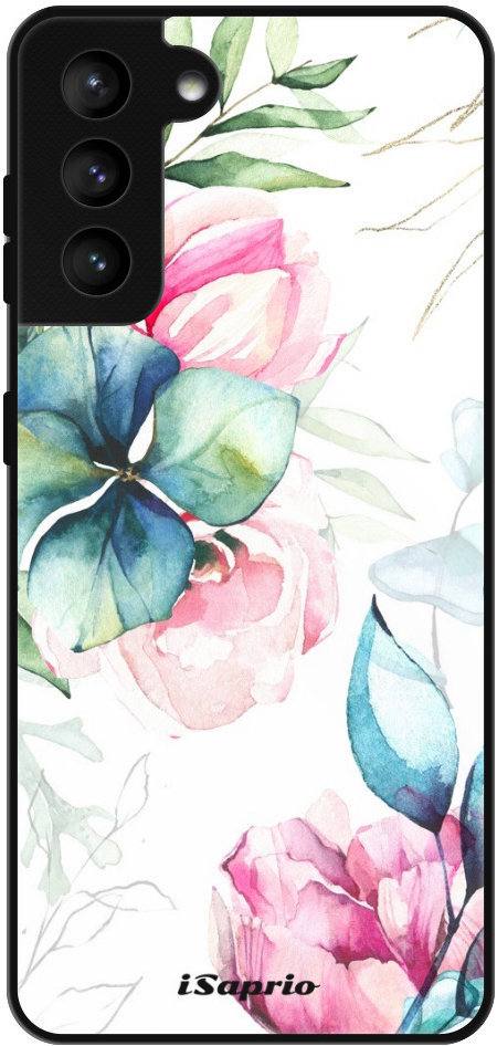 iSaprio Lesklé puzdro Flower Art 01 – Samsung Galaxy S21