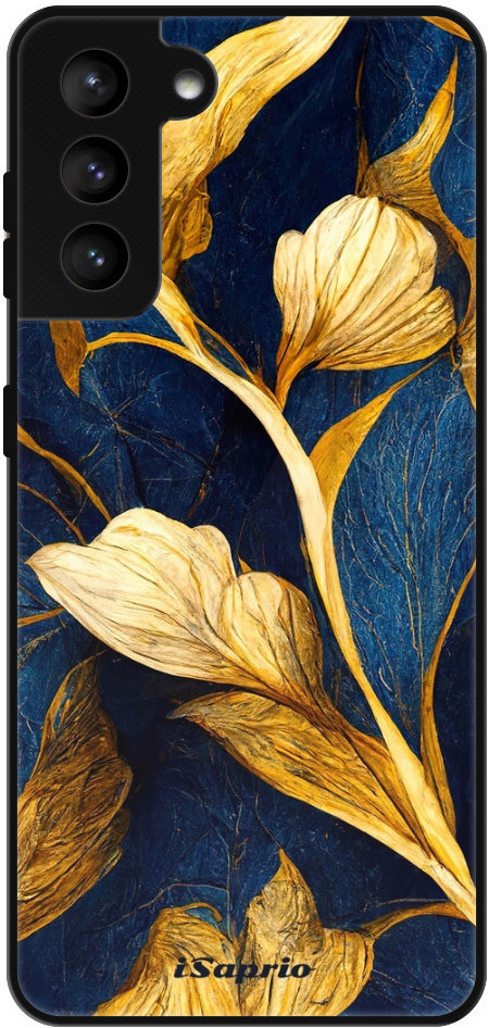 iSaprio Lesklé puzdro Gold Leaves – Samsung Galaxy S21