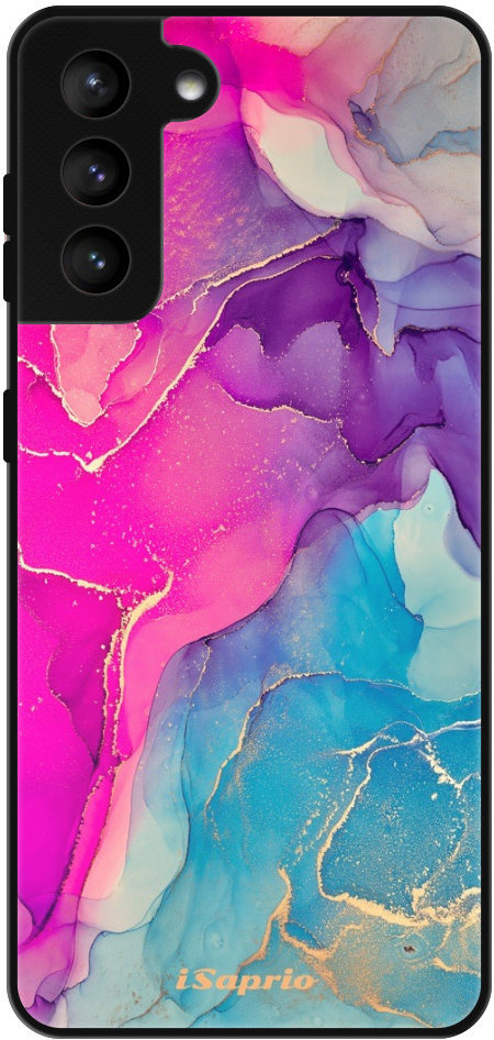 iSaprio Lesklé puzdro Purple Ink – Samsung Galaxy S21