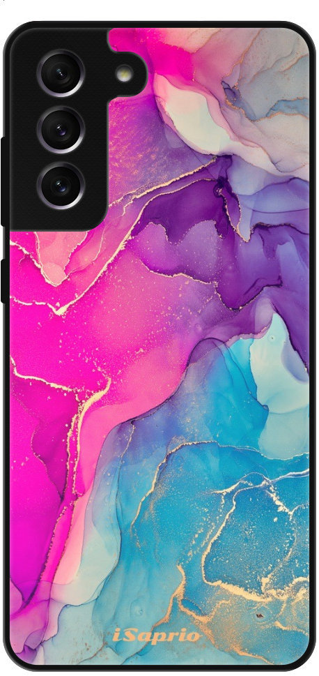 iSaprio Lesklé puzdro Purple Ink – Samsung Galaxy S21 FE 5G