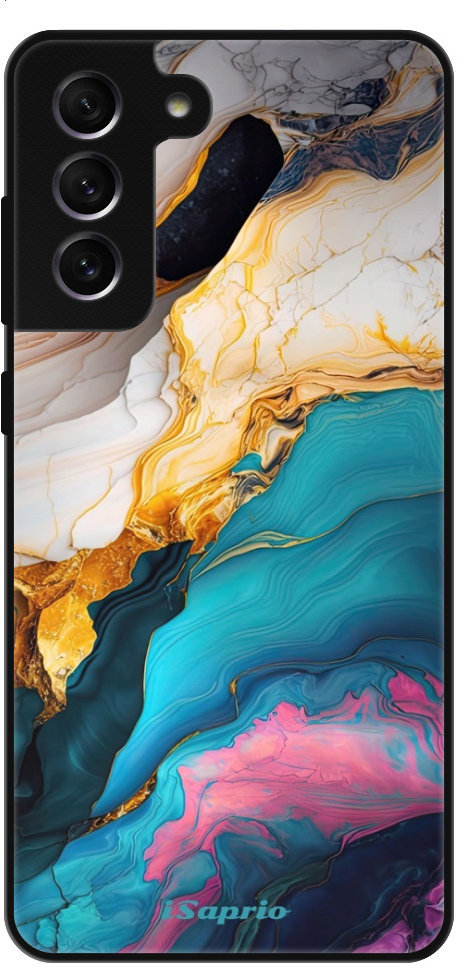 iSaprio Lesklé puzdro Color Marble 21 – Samsung Galaxy S21 FE 5G