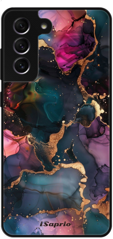 iSaprio Lesklé puzdro Dark Marble 10 – Samsung Galaxy S21 FE 5G
