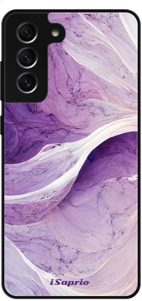 iSaprio Lesklé puzdro Purple Paint 10 – Samsung Galaxy S21 FE 5G