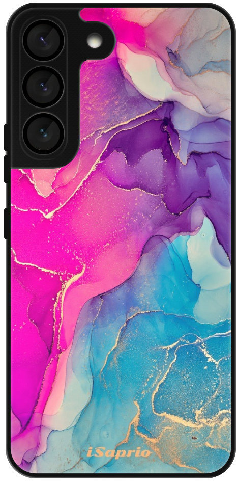 iSaprio Lesklé puzdro Purple Ink – Samsung Galaxy S22 5G