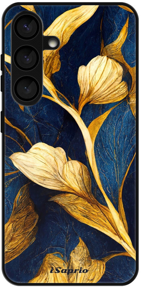 iSaprio Lesklé puzdro Gold Leaves – Samsung Galaxy S24