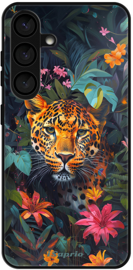 iSaprio Lesklé puzdro Flower Jaguar – Samsung Galaxy S24