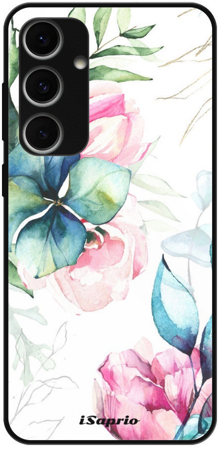 iSaprio Lesklé puzdro Flower Art 01 – Samsung Galaxy S24 FE