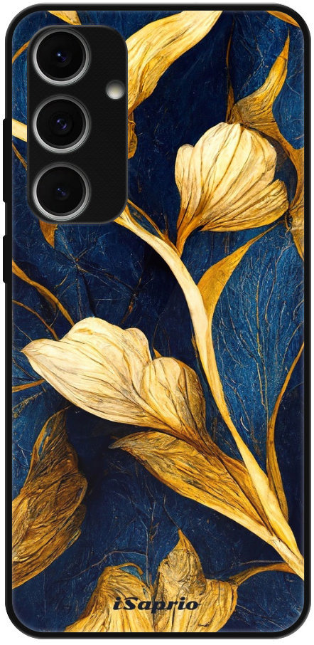 iSaprio Lesklé puzdro Gold Leaves – Samsung Galaxy S24 FE