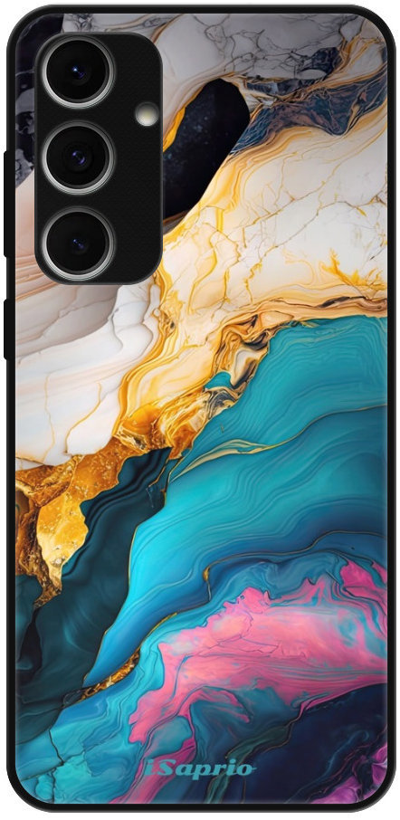 iSaprio Lesklé puzdro Color Marble 21 – Samsung Galaxy S24 FE