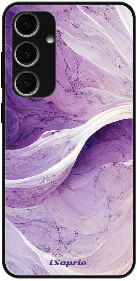 iSaprio Lesklé puzdro Purple Paint 10 – Samsung Galaxy S24 FE