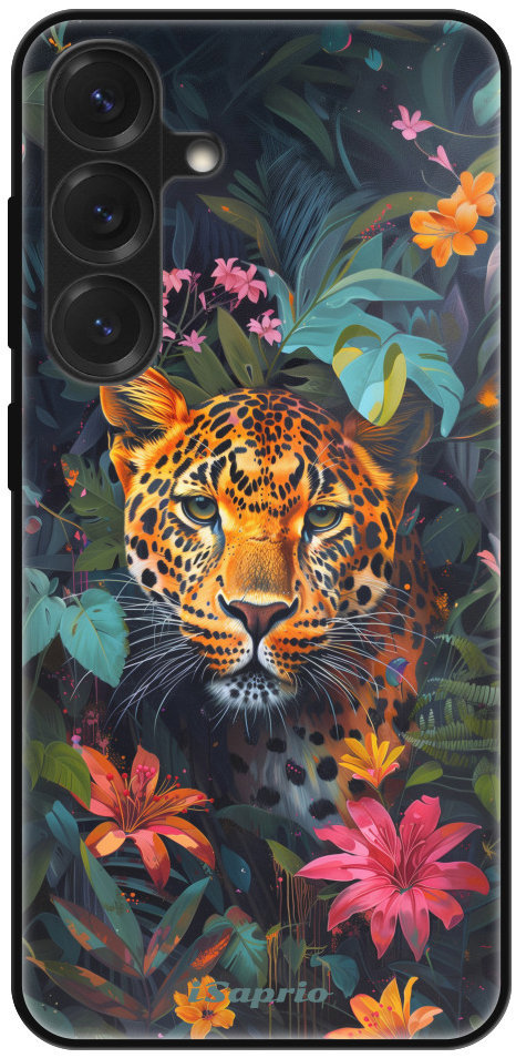 iSaprio Lesklé puzdro Flower Jaguar – Samsung Galaxy S25
