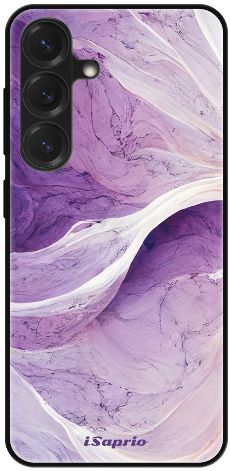 iSaprio Lesklé puzdro Purple Paint 10 – Samsung Galaxy S25