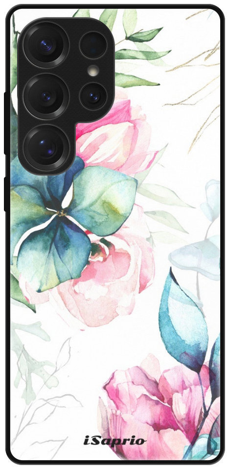 iSaprio Lesklé puzdro Flower Art 01 – Samsung Galaxy S25 Ultra