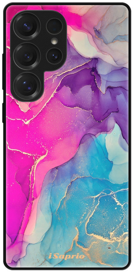 iSaprio Lesklé puzdro Purple Ink – Samsung Galaxy S25 Ultra