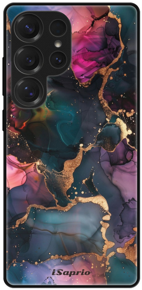 iSaprio Lesklé puzdro Dark Marble 10 – Samsung Galaxy S25 Ultra