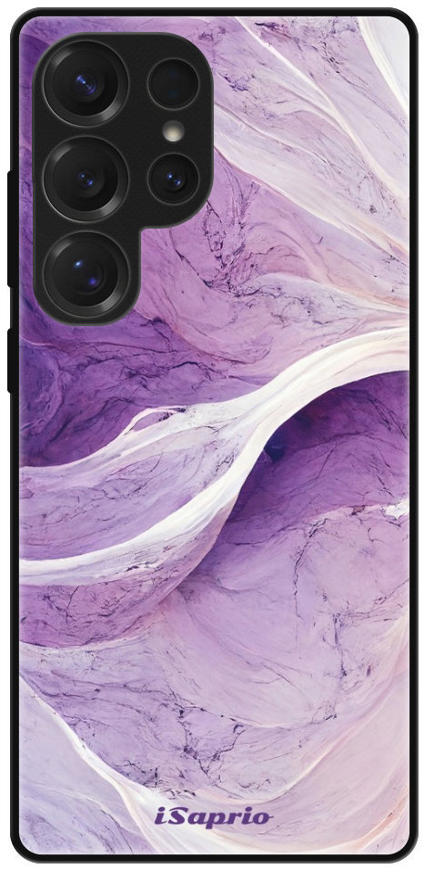 iSaprio Lesklé puzdro Purple Paint 10 – Samsung Galaxy S25 Ultra