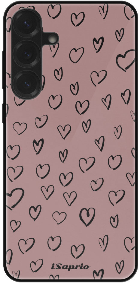 iSaprio Lesklé puzdro Heart Dark – Samsung Galaxy S25+