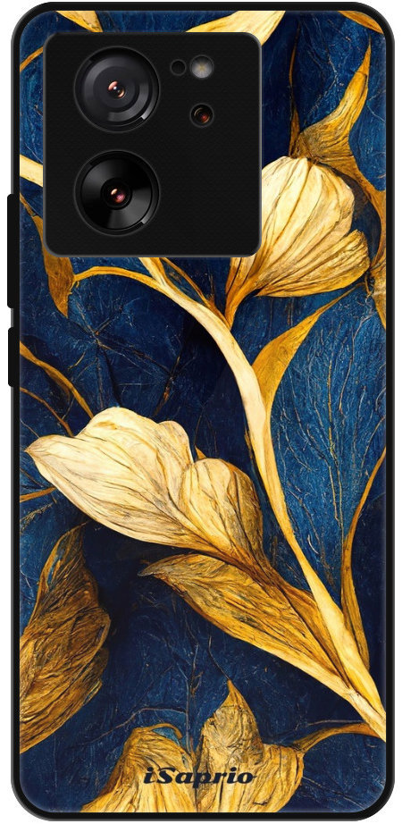 iSaprio Lesklé puzdro Gold Leaves – Xiaomi 13T/13T Pro
