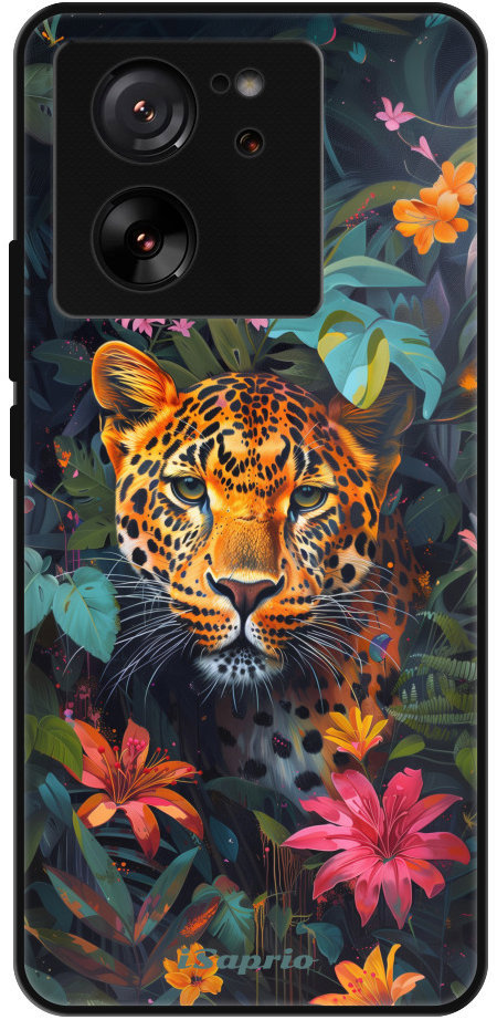 iSaprio Lesklé puzdro Flower Jaguar – Xiaomi 13T/13T Pro