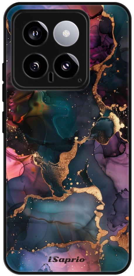 iSaprio Lesklé puzdro Dark Marble 10 – Xiaomi 14