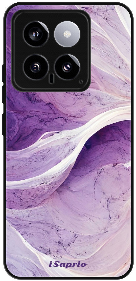 iSaprio Lesklé puzdro Purple Paint 10 – Xiaomi 14