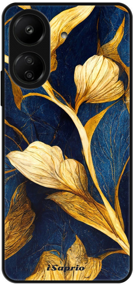 iSaprio Lesklé puzdro Gold Leaves – Xiaomi Redmi 13C