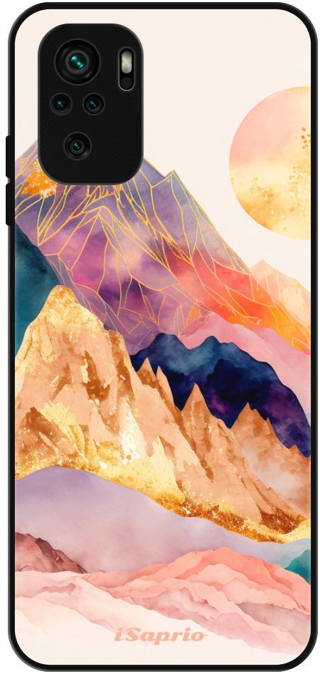 iSaprio Lesklé puzdro Abstract Mountains – Xiaomi Redmi Note 10/Note 10S
