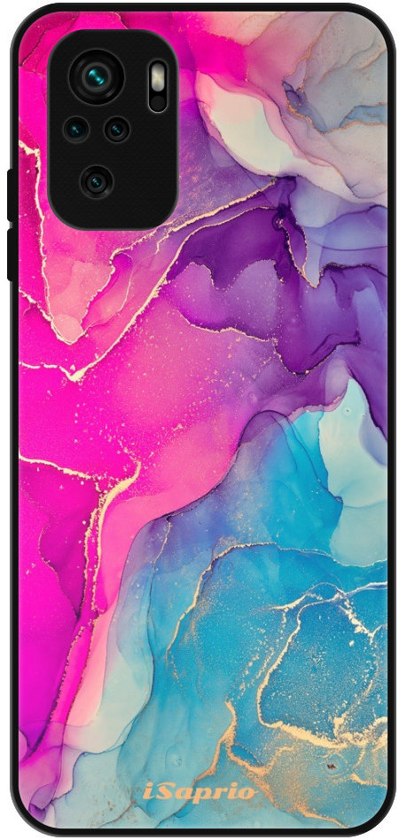 iSaprio Lesklé puzdro Purple Ink – Xiaomi Redmi Note 10/Note 10S