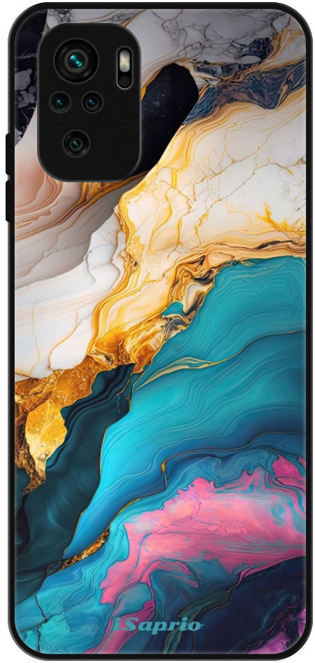 iSaprio Lesklé puzdro Color Marble 21 – Xiaomi Redmi Note 10/Note 10S