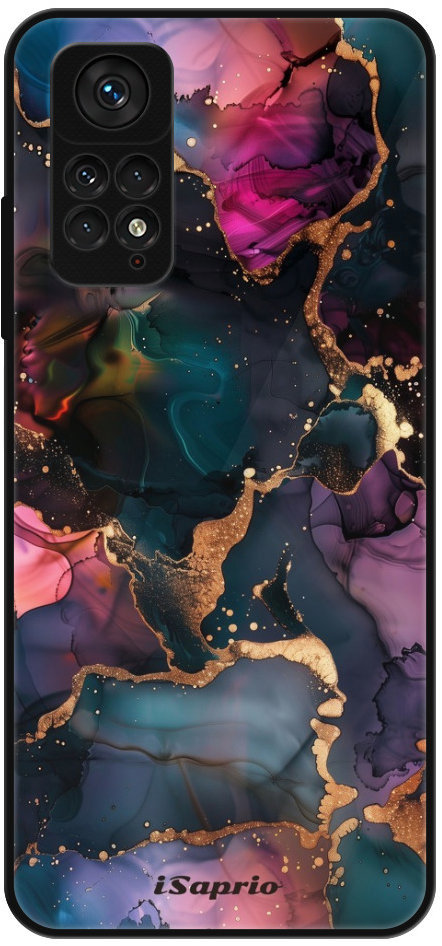 iSaprio Lesklé puzdro Dark Marble 10 – Xiaomi Redmi Note 11/Note 11S