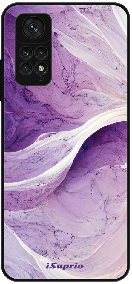 iSaprio Lesklé puzdro Purple Paint 10 – Xiaomi Redmi Note 11/Note 11S