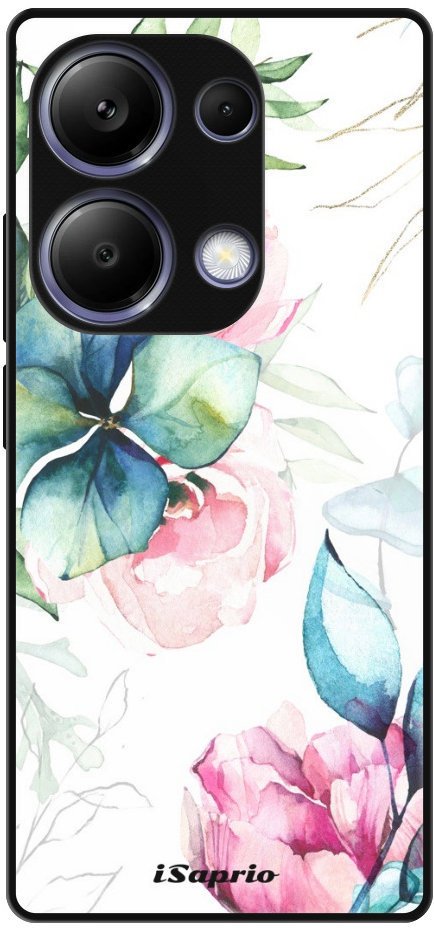 iSaprio Lesklé puzdro Flower Art 01 – Xiaomi Redmi Note 13 Pro