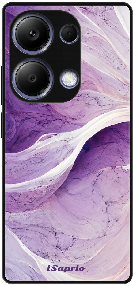 iSaprio Lesklé puzdro Purple Paint 10 – Xiaomi Redmi Note 13 Pro
